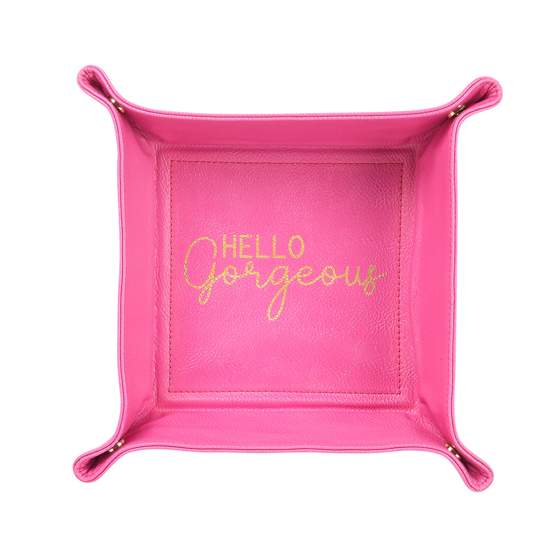 Hot Pink Hello Gorgeous Trinket Tray