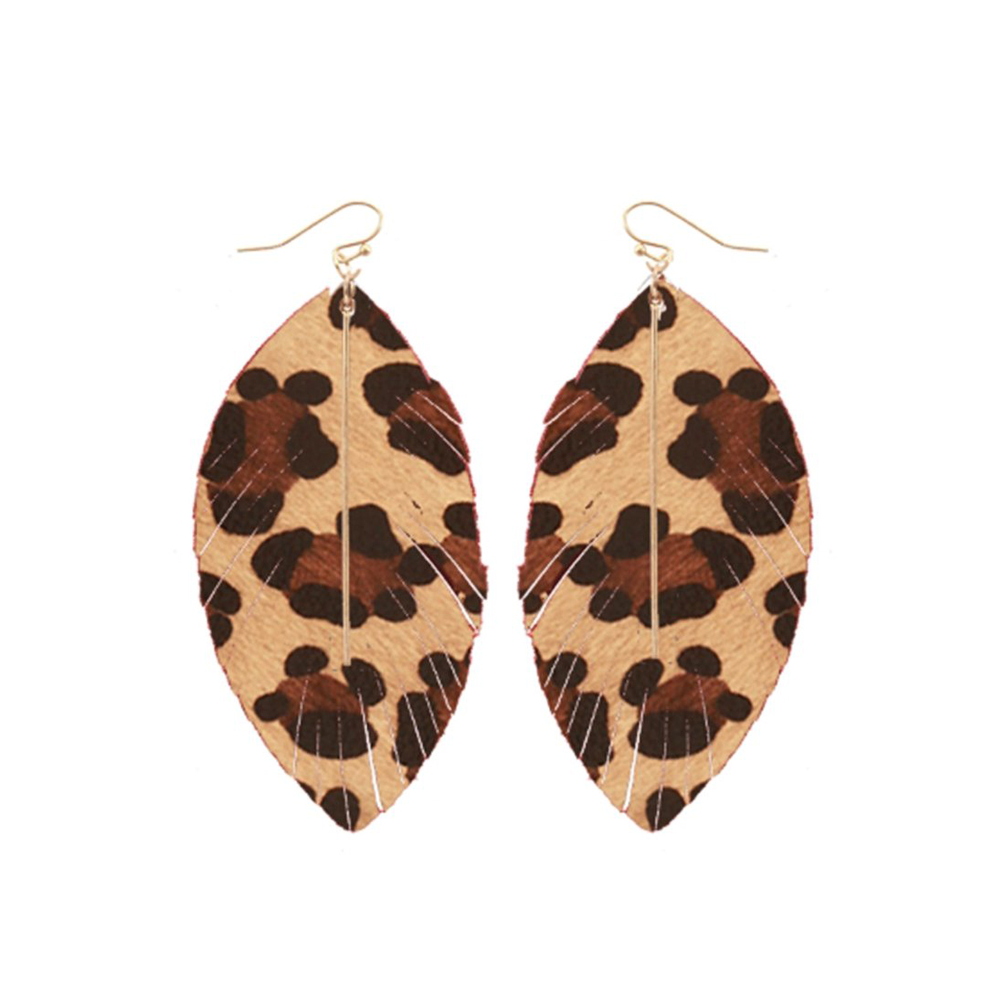 Leopard Heather Earrings