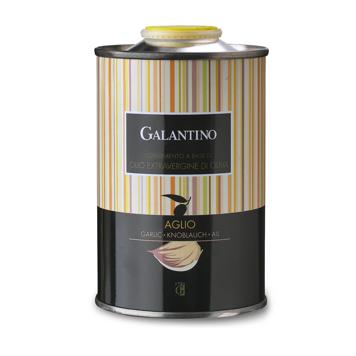 Garlic Extra Virgin Olive Oil Tin