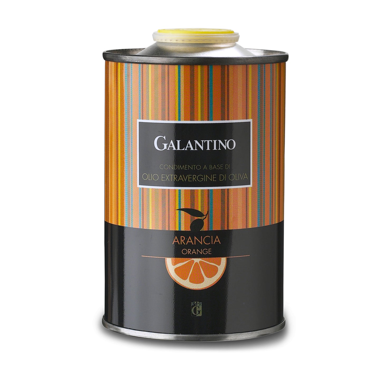 Orange Extra Virgin Olive Oil Tin