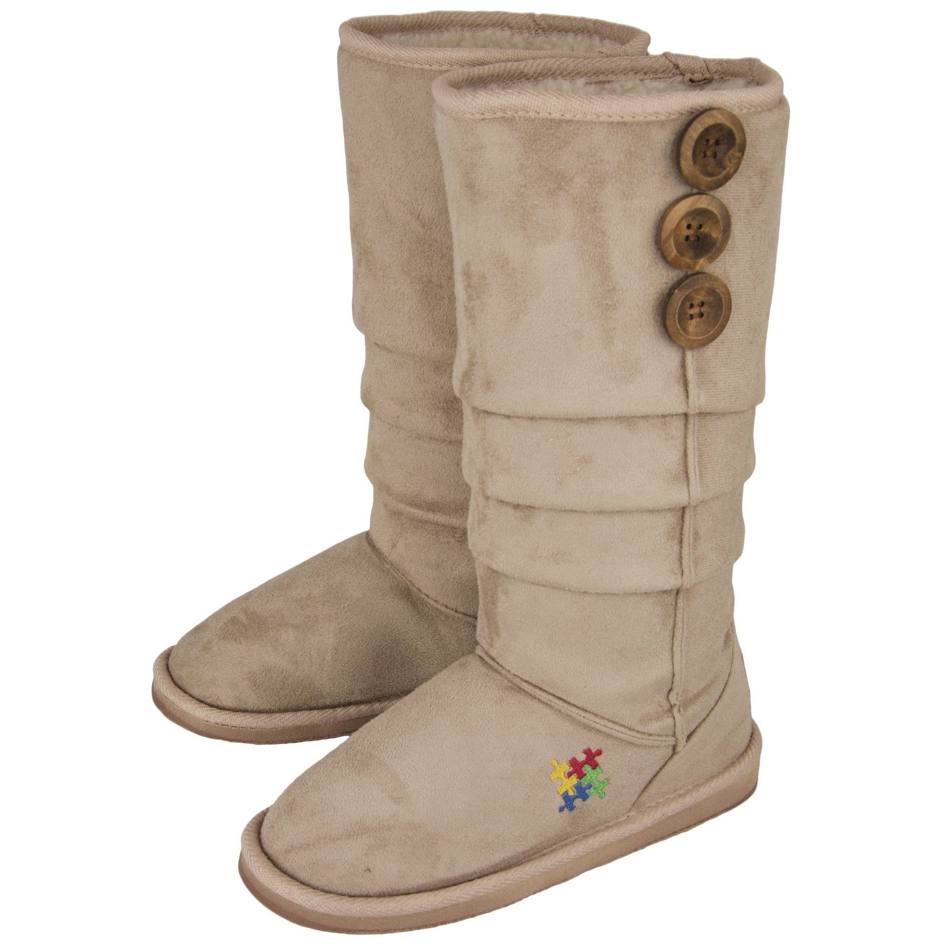 Autism Awareness Slouch Boots