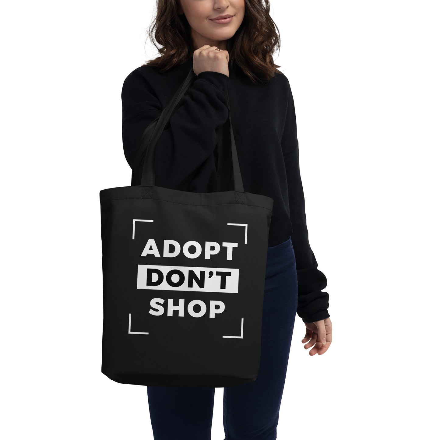 Adopt Don't Shop Snapshot Tote Bag