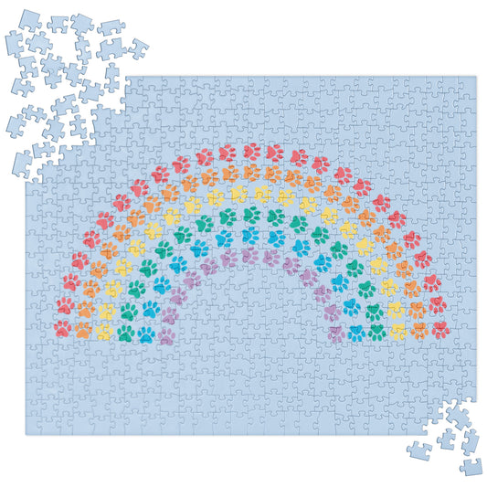 Rainbow of Paws Puzzle