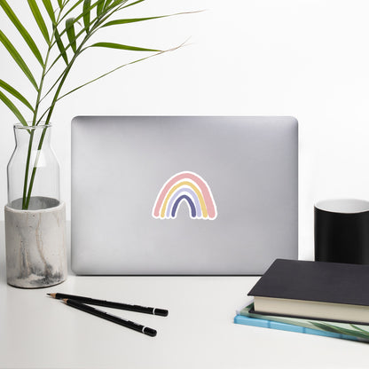 Watercolor Rainbow Sticker