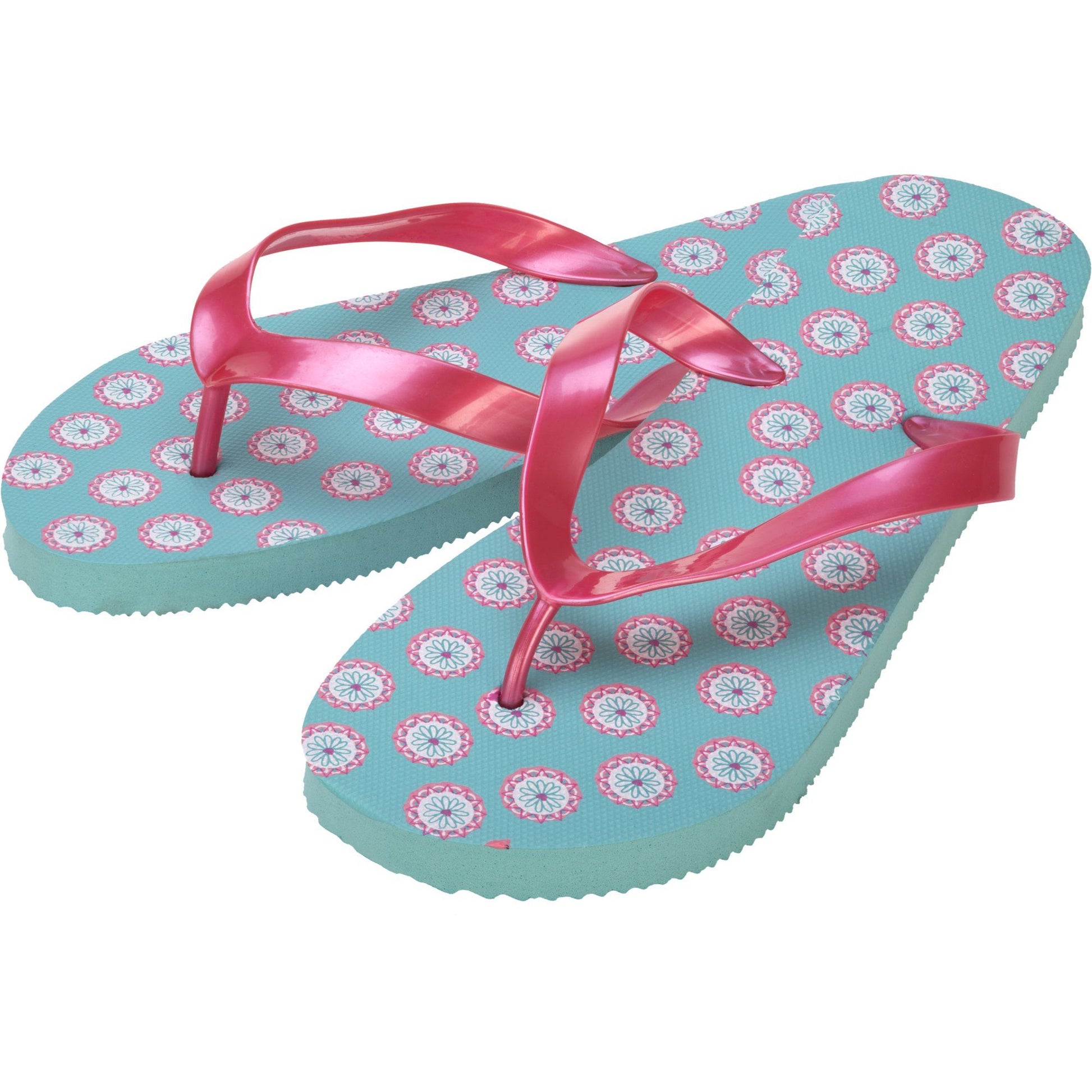 Promo - PROMO - Heart & Flower Flip Flops