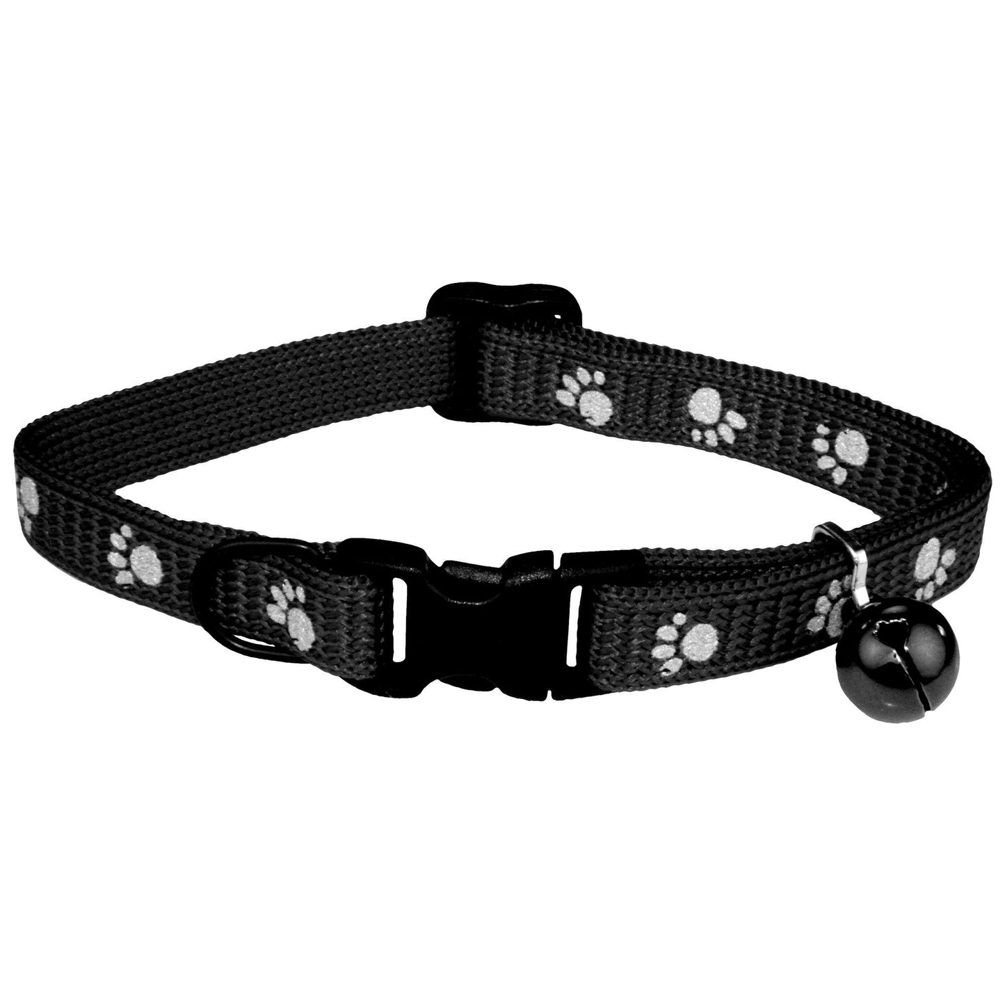 Reflective Paw Print Cat Collar