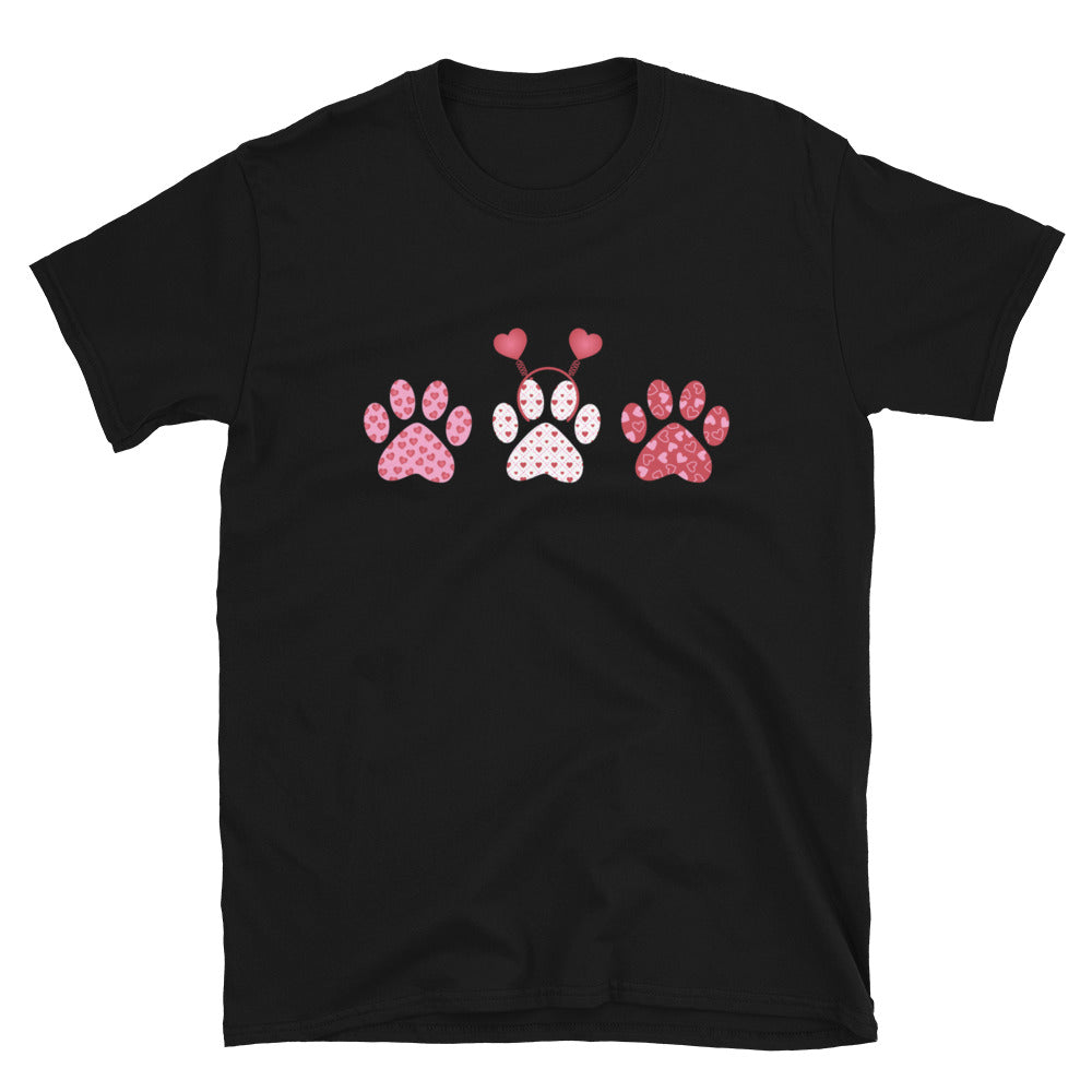 Valentine Paw Love T-Shirt