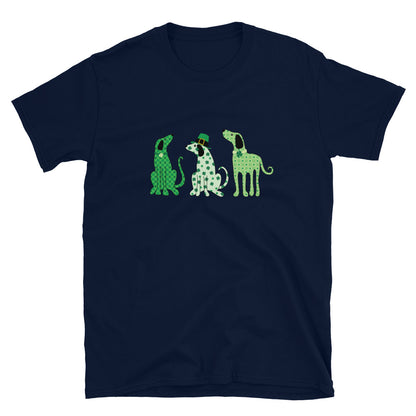 Whimsy St. Patrick's Day Dogs T-Shirt