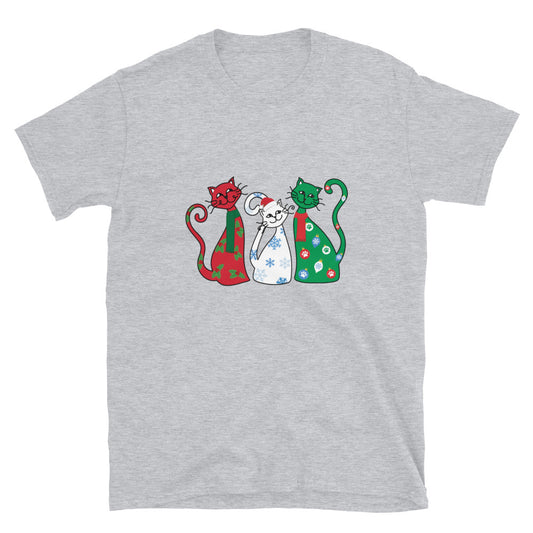 Holiday Greetings Cats T-Shirt