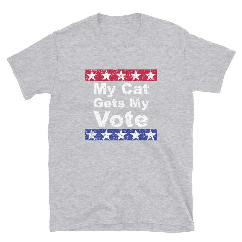 My Cat Gets My Vote T-Shirt