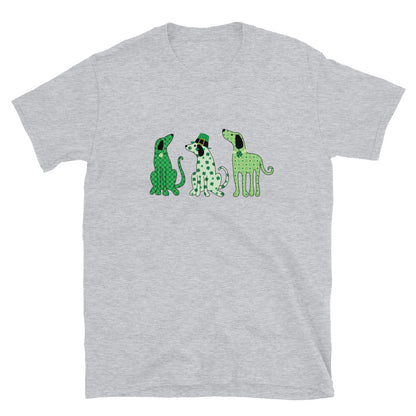 Whimsy St. Patrick's Day Dogs T-Shirt