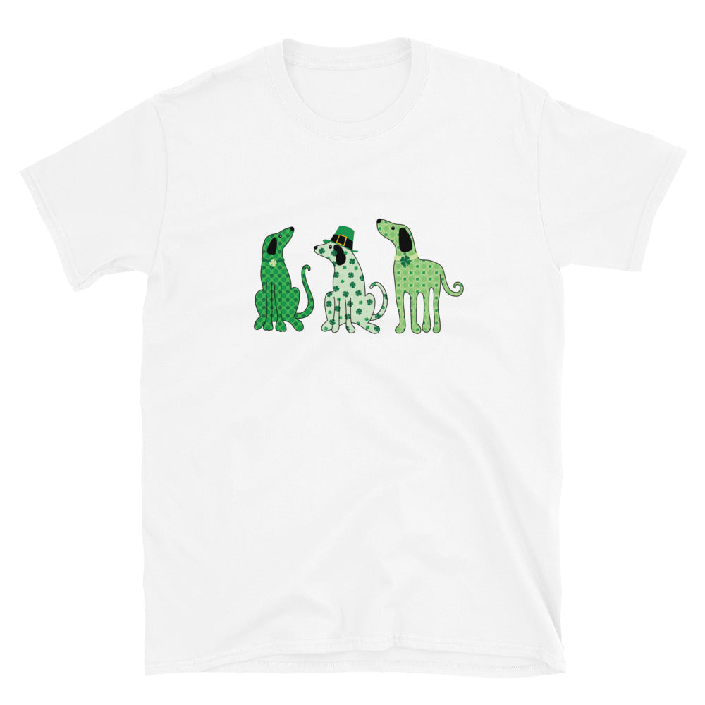 Whimsy St. Patrick's Day Dogs T-Shirt