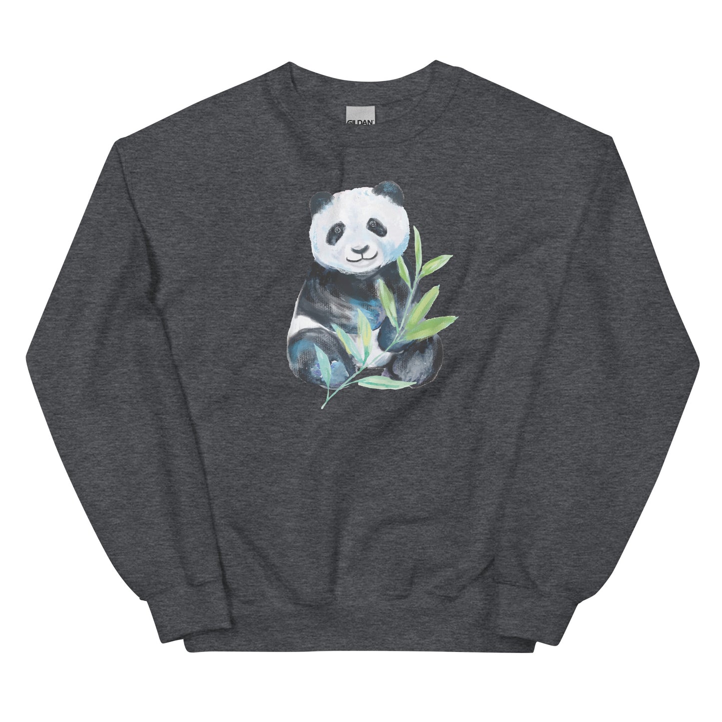 Watercolor Panda Crewneck Sweatshirt