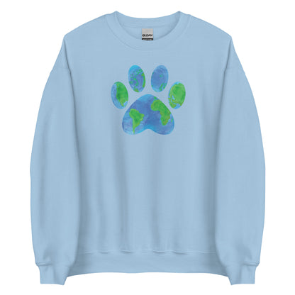 Earth Paw Crewneck Sweatshirt