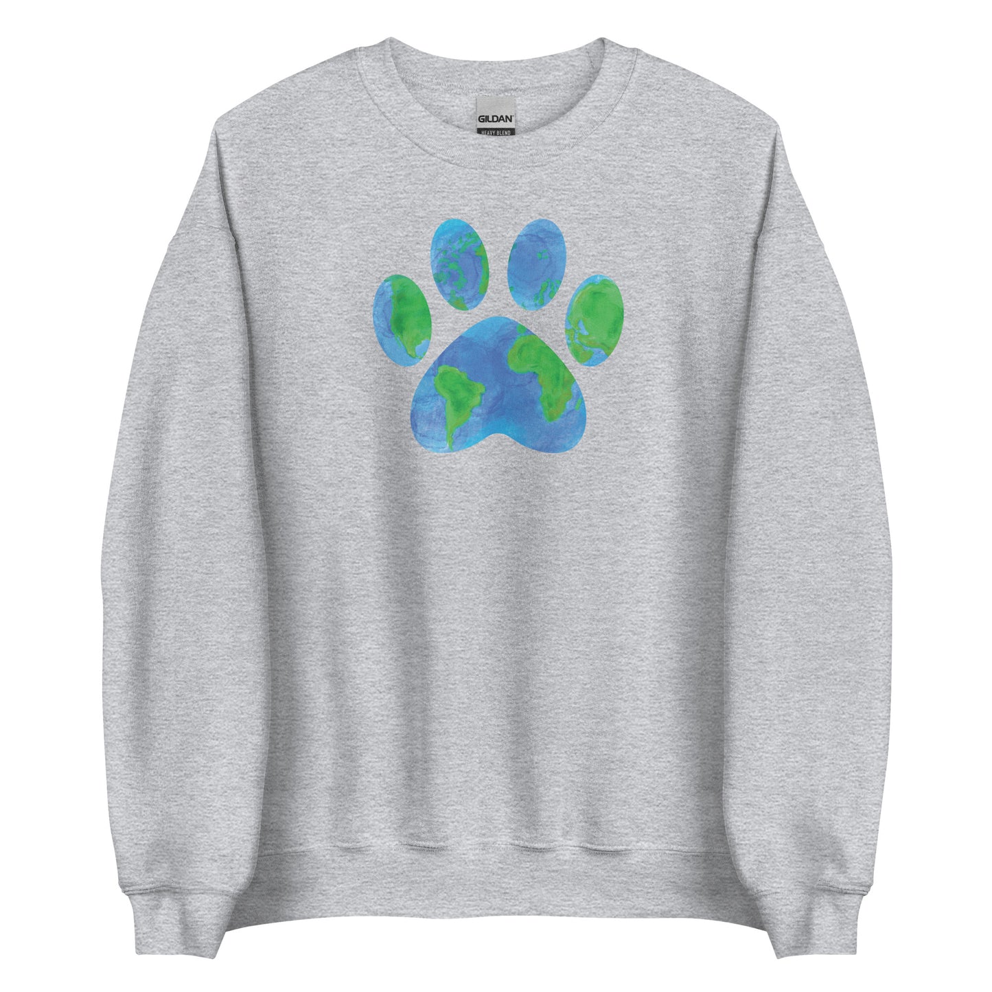 Earth Paw Crewneck Sweatshirt