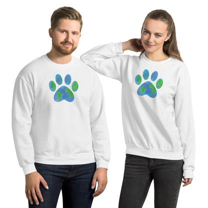 Earth Paw Crewneck Sweatshirt