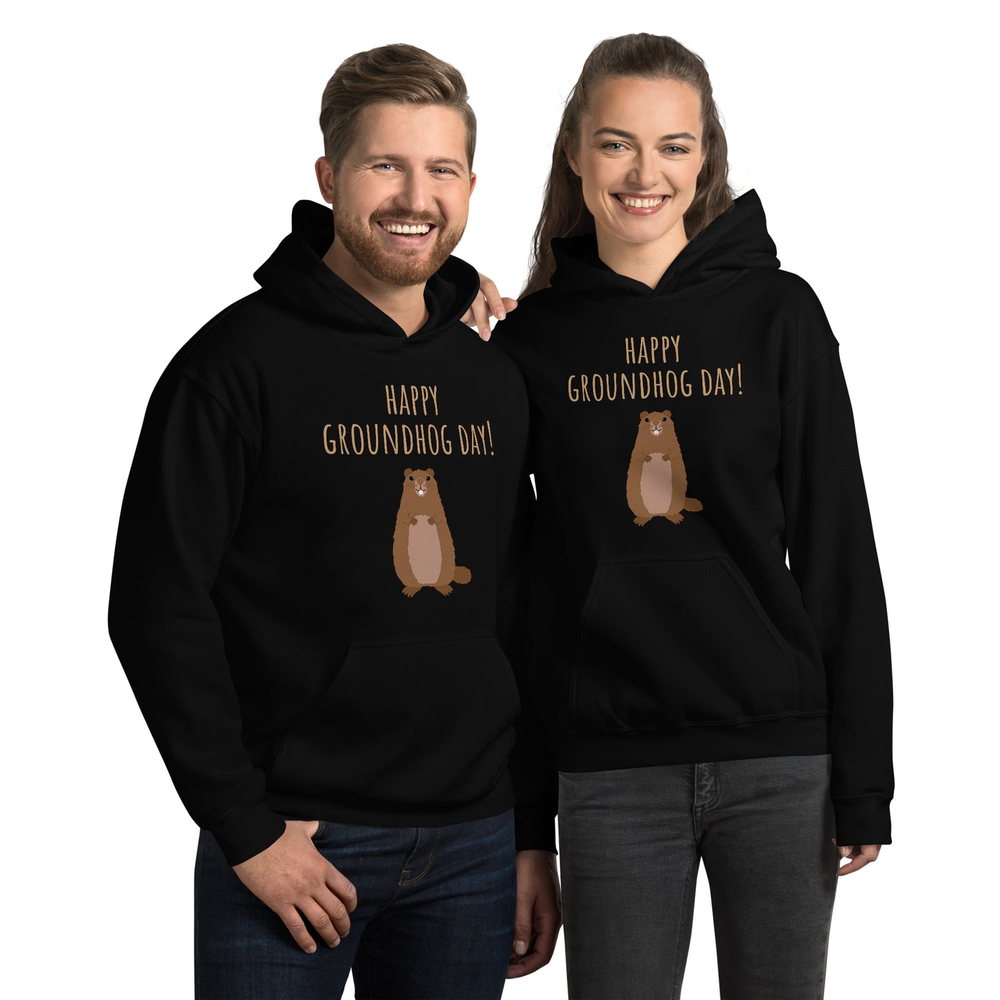 Is It Spring Yet? Groundhog Hoodie