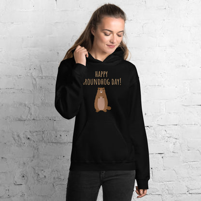 Is It Spring Yet? Groundhog Hoodie