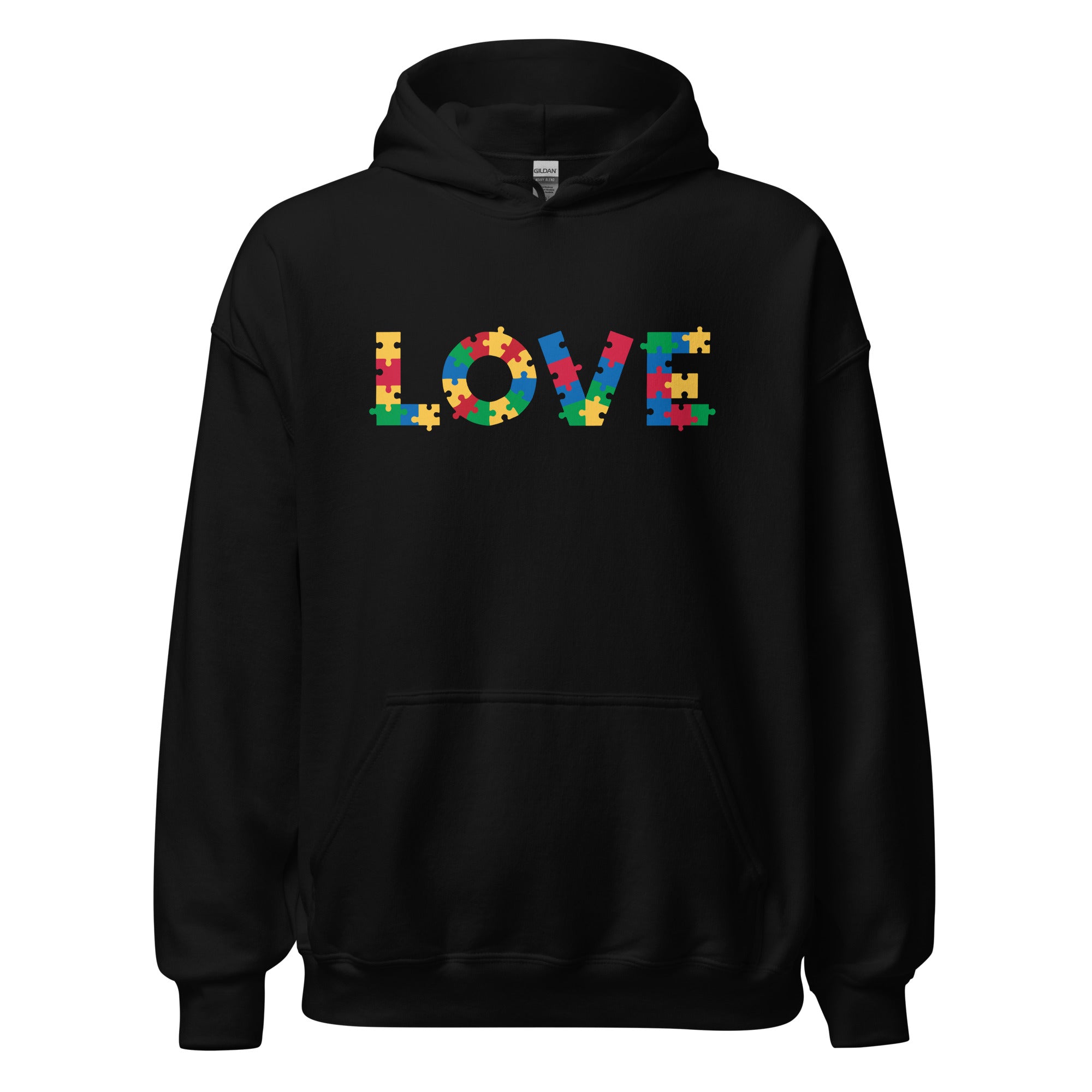 Autism Acceptance & Love Puzzle Hoodie | GreaterGood