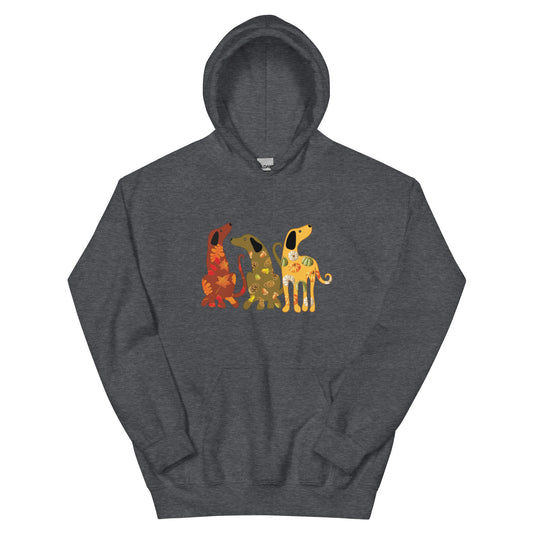 Festive Fall Dogs Hoodie