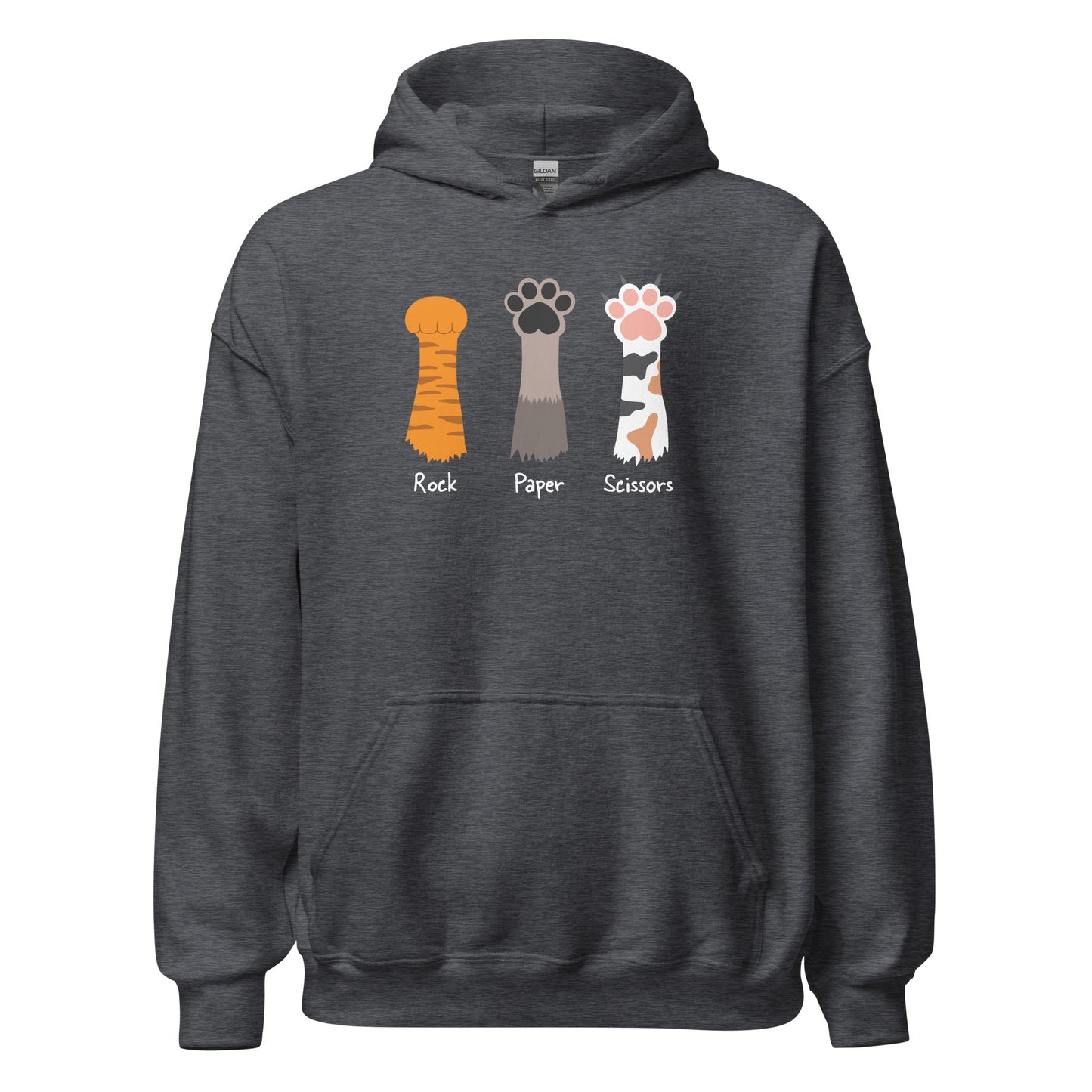 Rock Paper Scissors Paw Hoodie