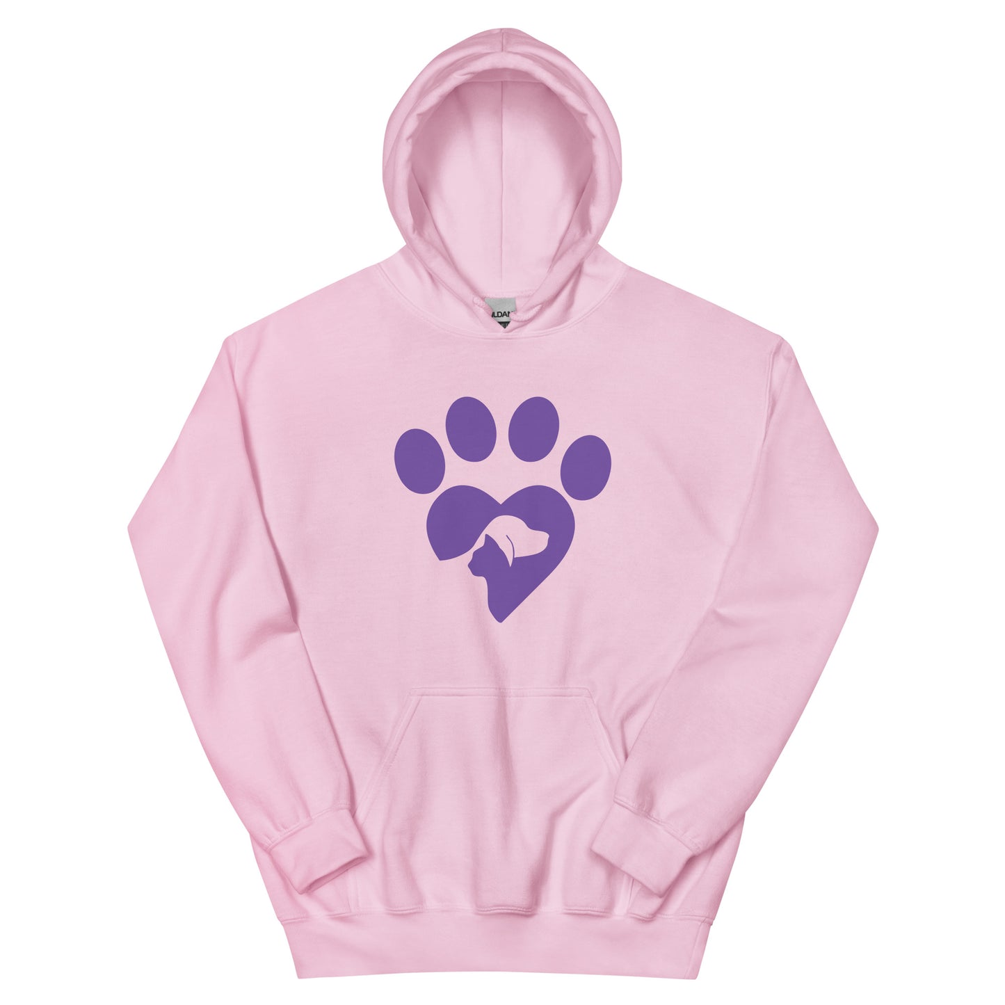 Paw Print Pet Love Hoodie