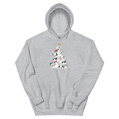 Festive Doggie Christmas Tree Hoodie