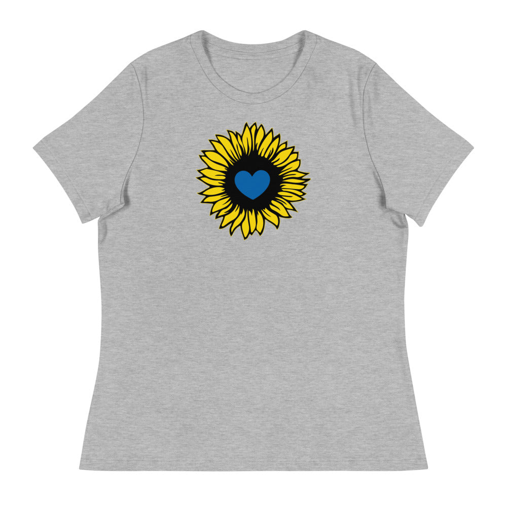 Ukraine Sunflower Women's Relaxed T-Shirt | GreaterGood