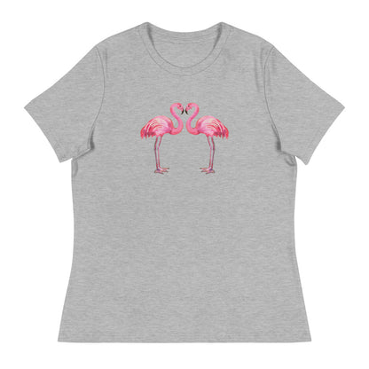 Flamingo Love Women's Relaxed T-Shirt