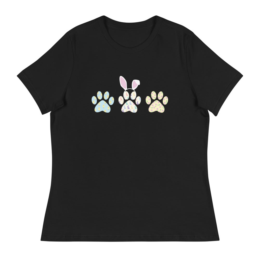 Easter Paws Women's Relaxed T-Shirt