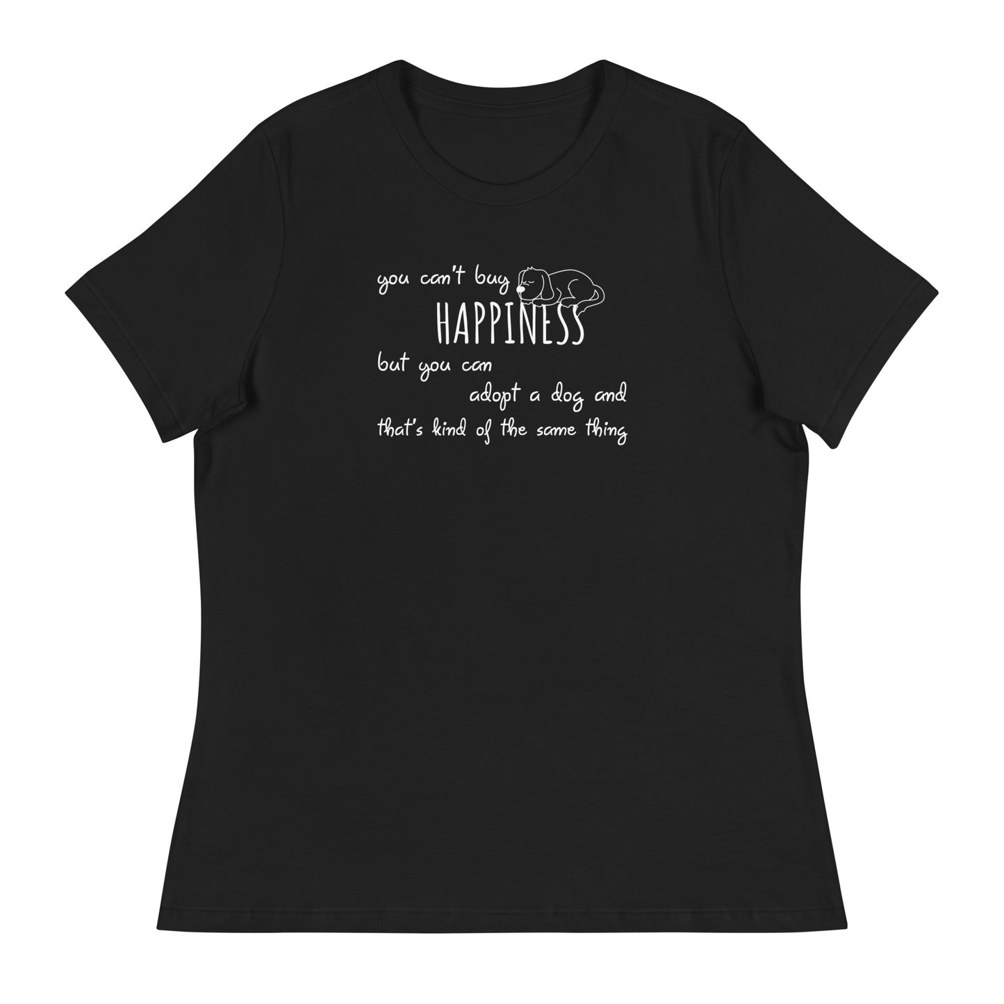 Happiness & A Dog T-Shirt