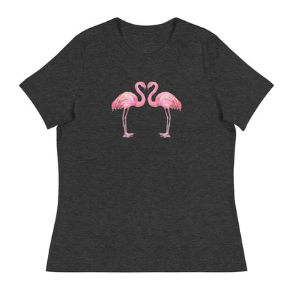 Flamingo Love Women's Relaxed T-Shirt