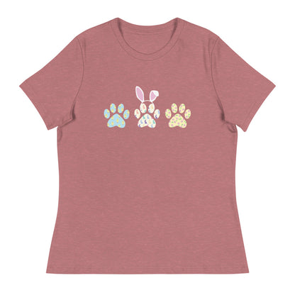 Easter Paws Women's Relaxed T-Shirt