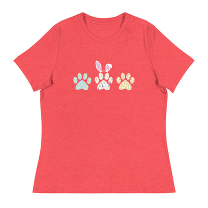 Easter Paws Women's Relaxed T-Shirt