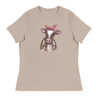 Cute Cow Women's Relaxed T-Shirt