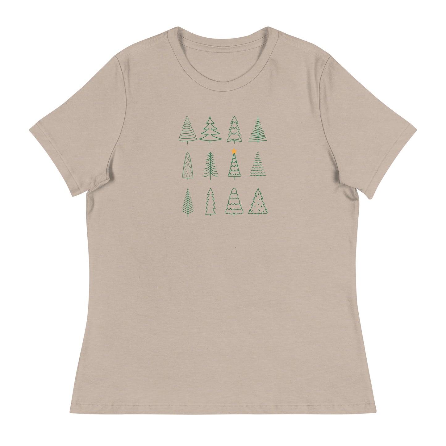 Christmas Trees Women's Relaxed T-Shirt