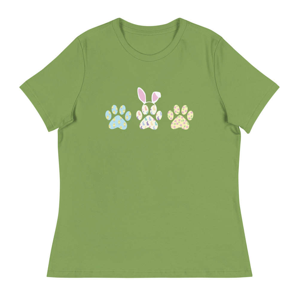 Easter Paws Women's Relaxed T-Shirt