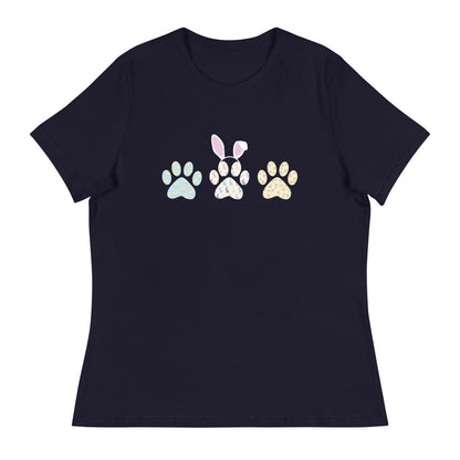 Easter Paws Women's Relaxed T-Shirt