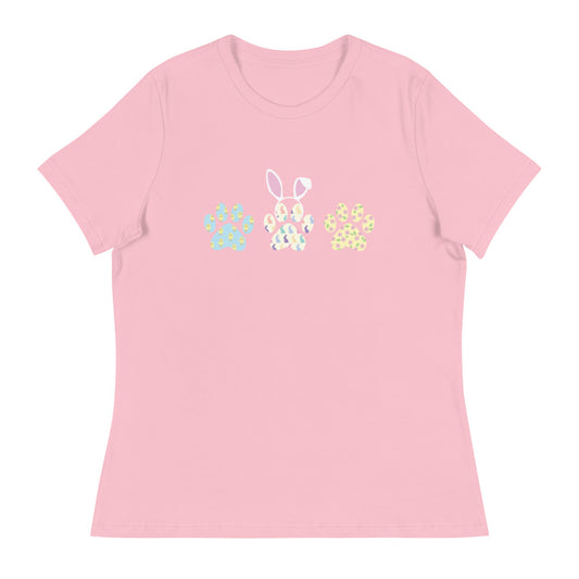 Easter Paws Women's Relaxed T-Shirt