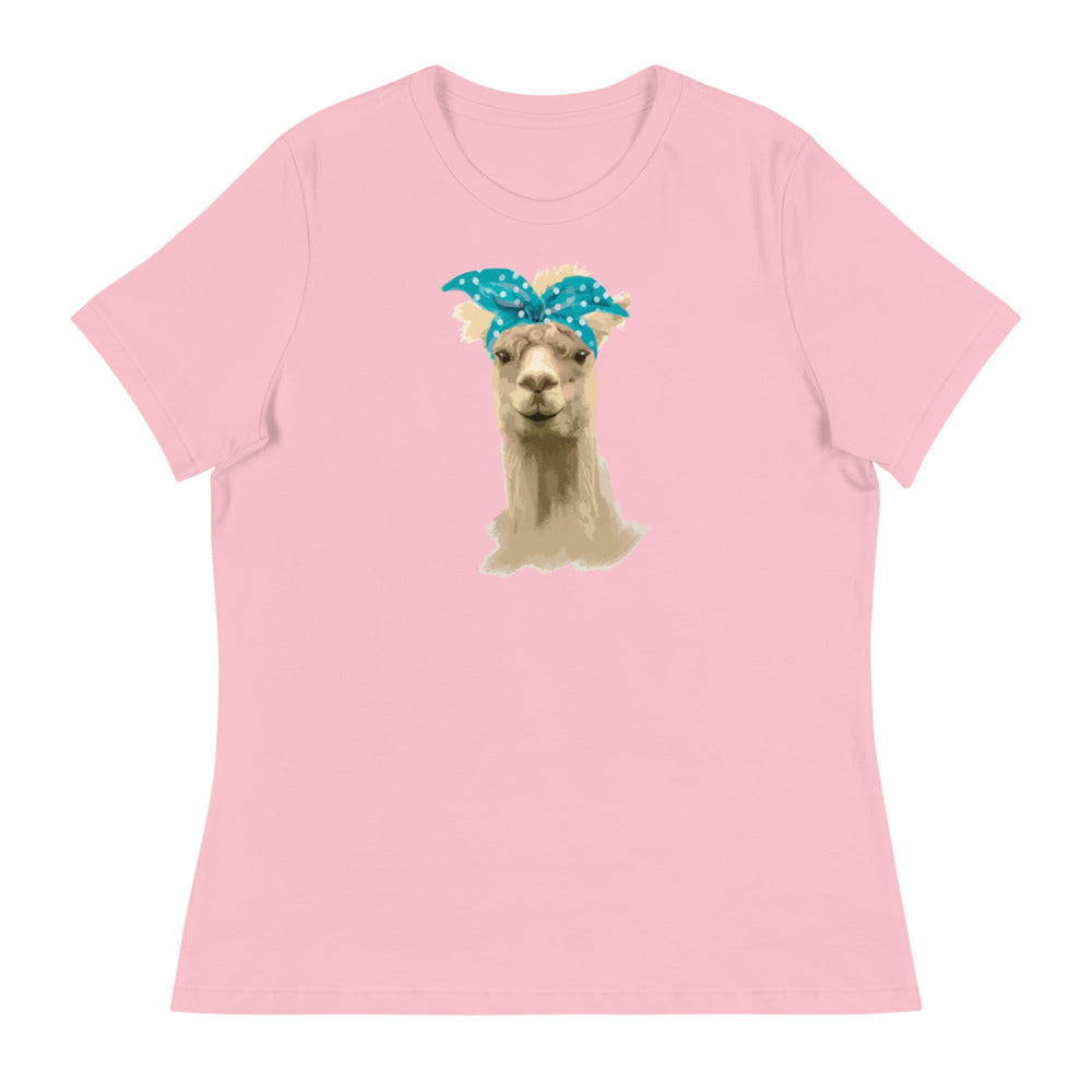 Llama with Sass  Women's Relaxed T-Shirt