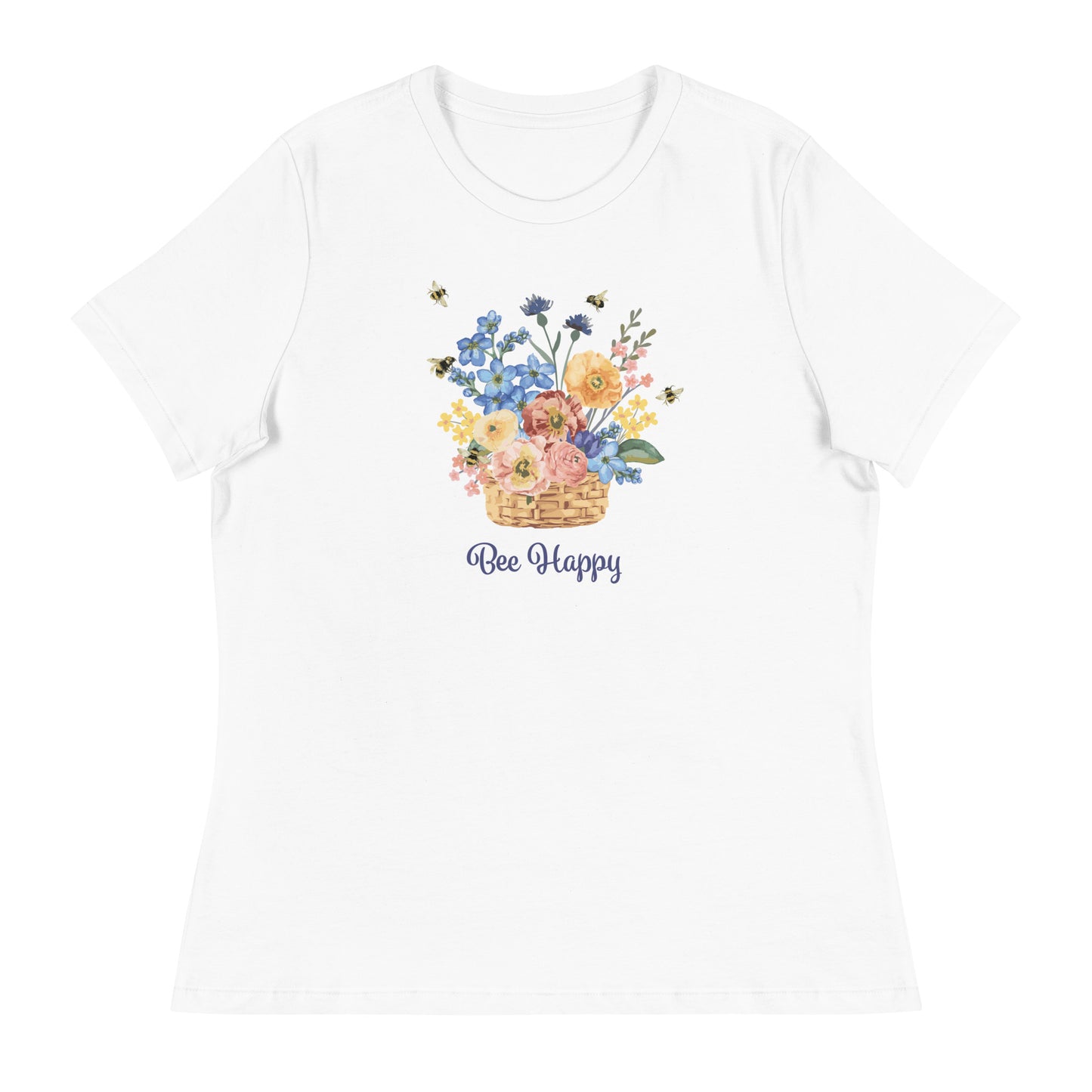 Bee Happy Women's Relaxed T-Shirt